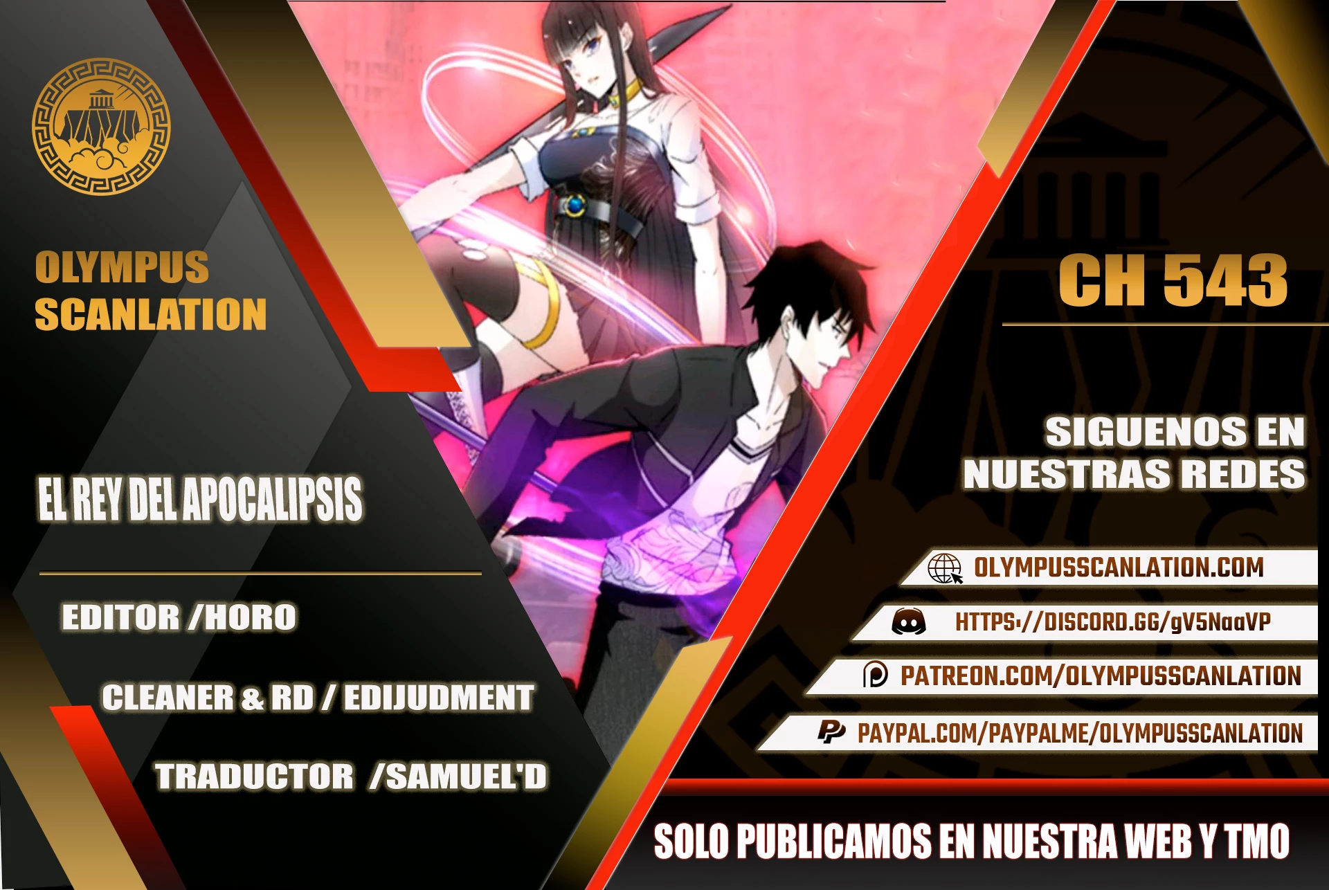 El rey del apocalipsis > Capitulo 543 > Page 01