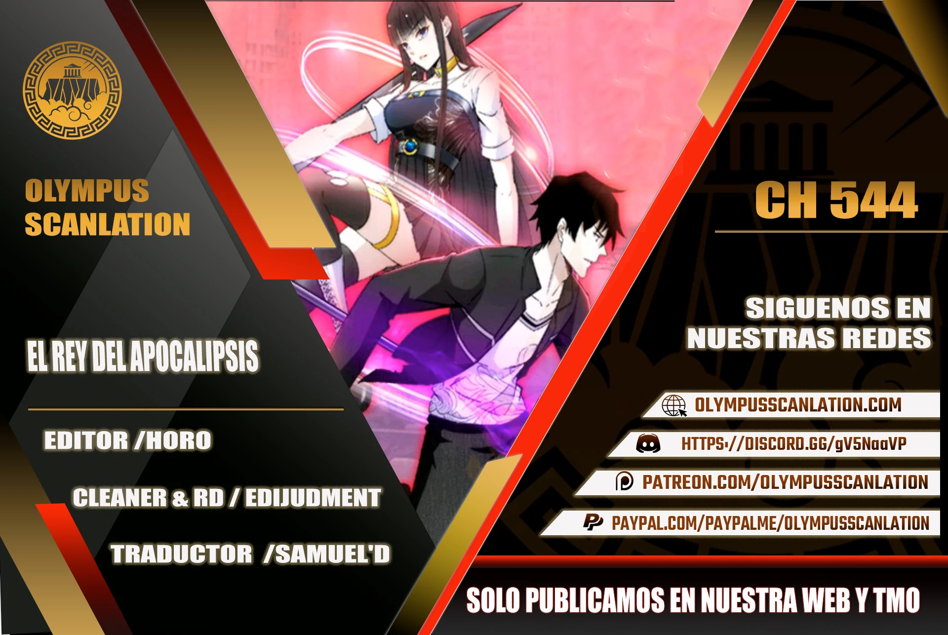 El rey del apocalipsis > Capitulo 544 > Page 01