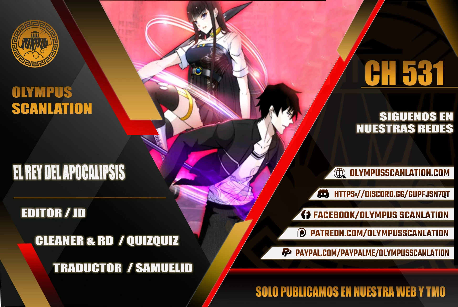 El rey del apocalipsis > Capitulo 531 > Page 01