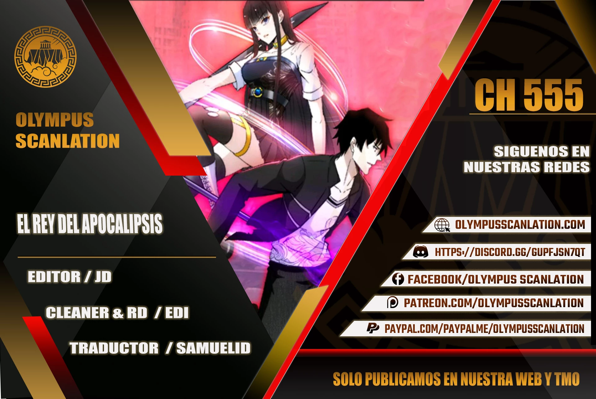 El rey del apocalipsis > Capitulo 555 > Page 01