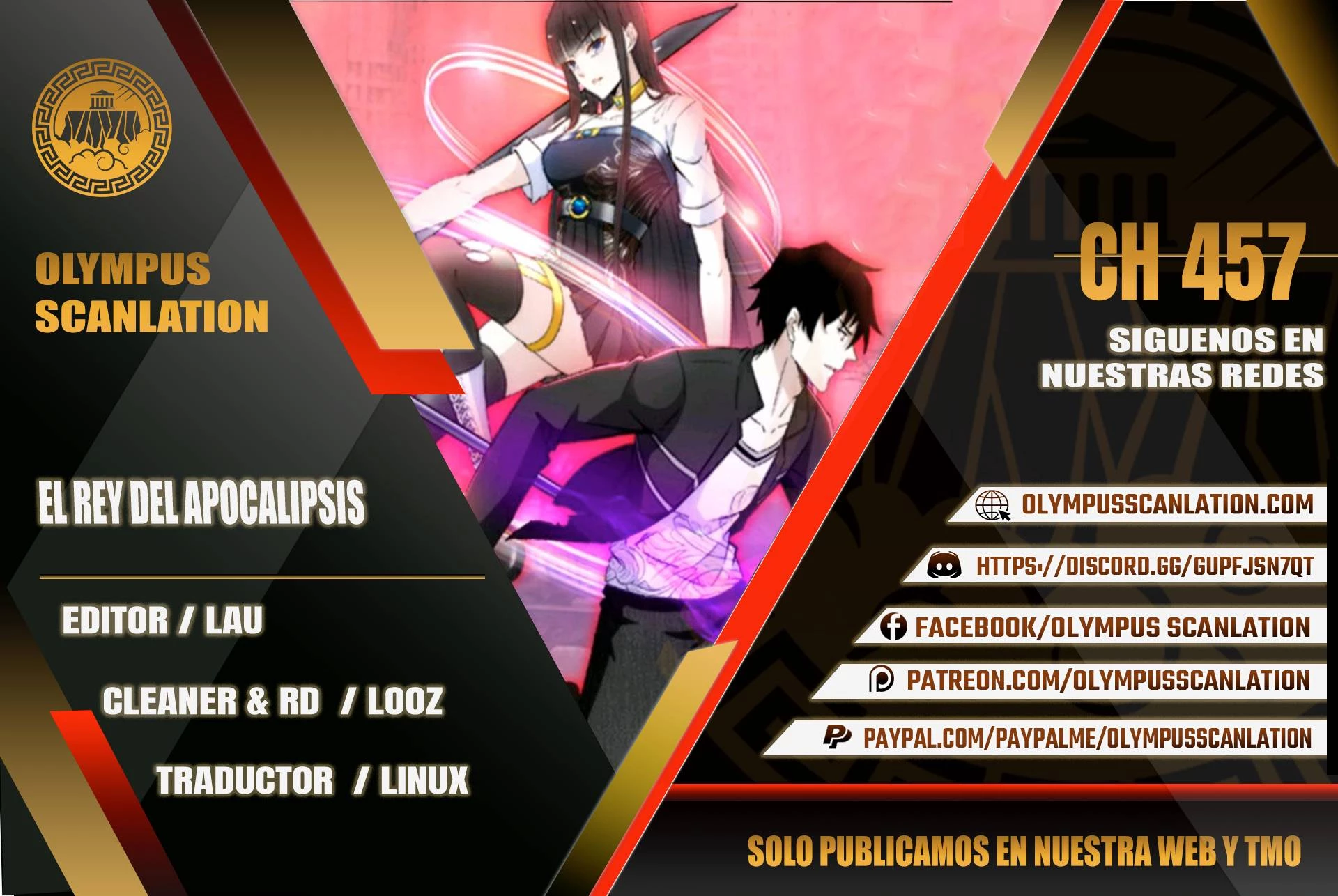 El rey del apocalipsis > Capitulo 457 > Page 01