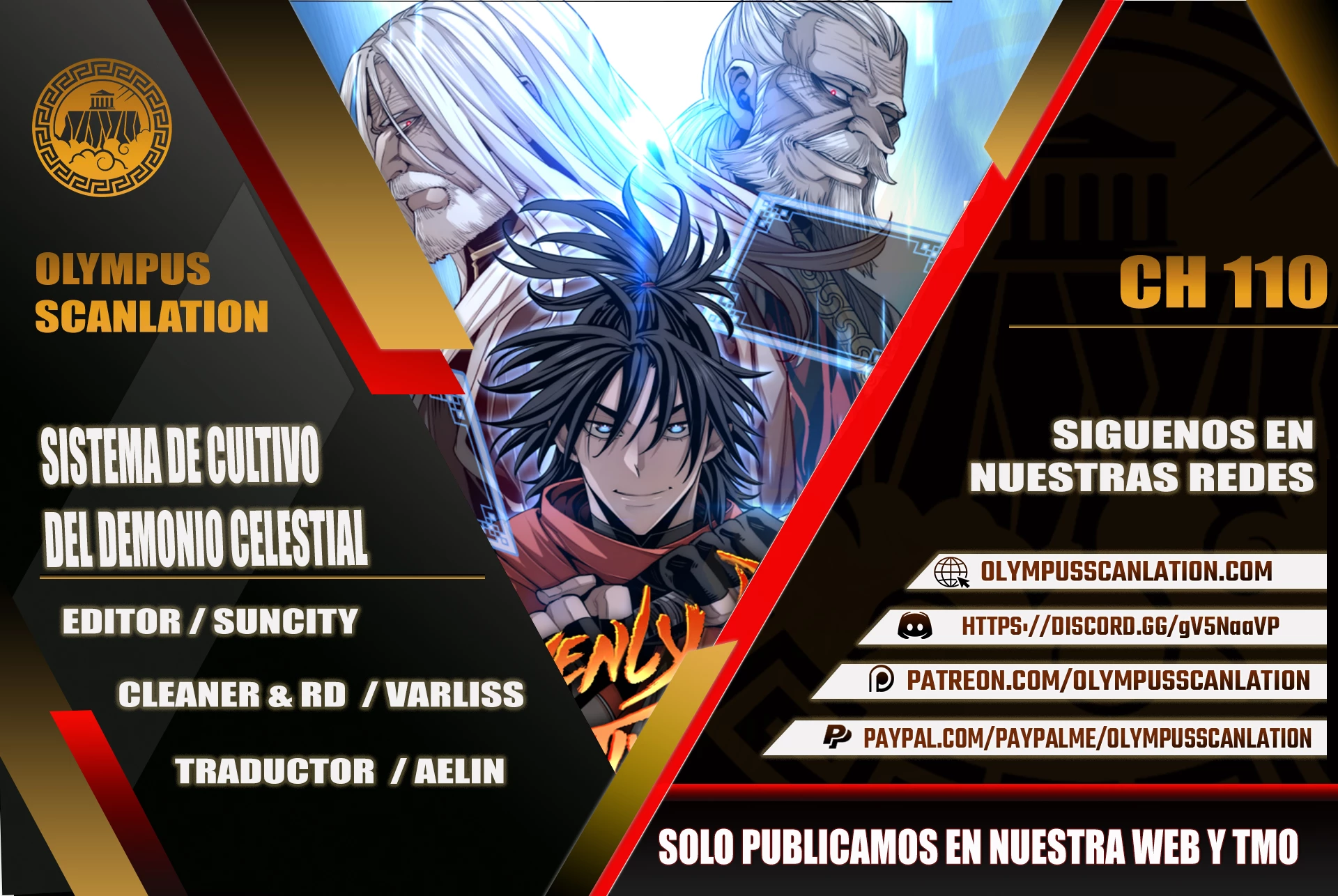 Sistema de cultivo del demonio celestial  > Capitulo 110 > Page 01