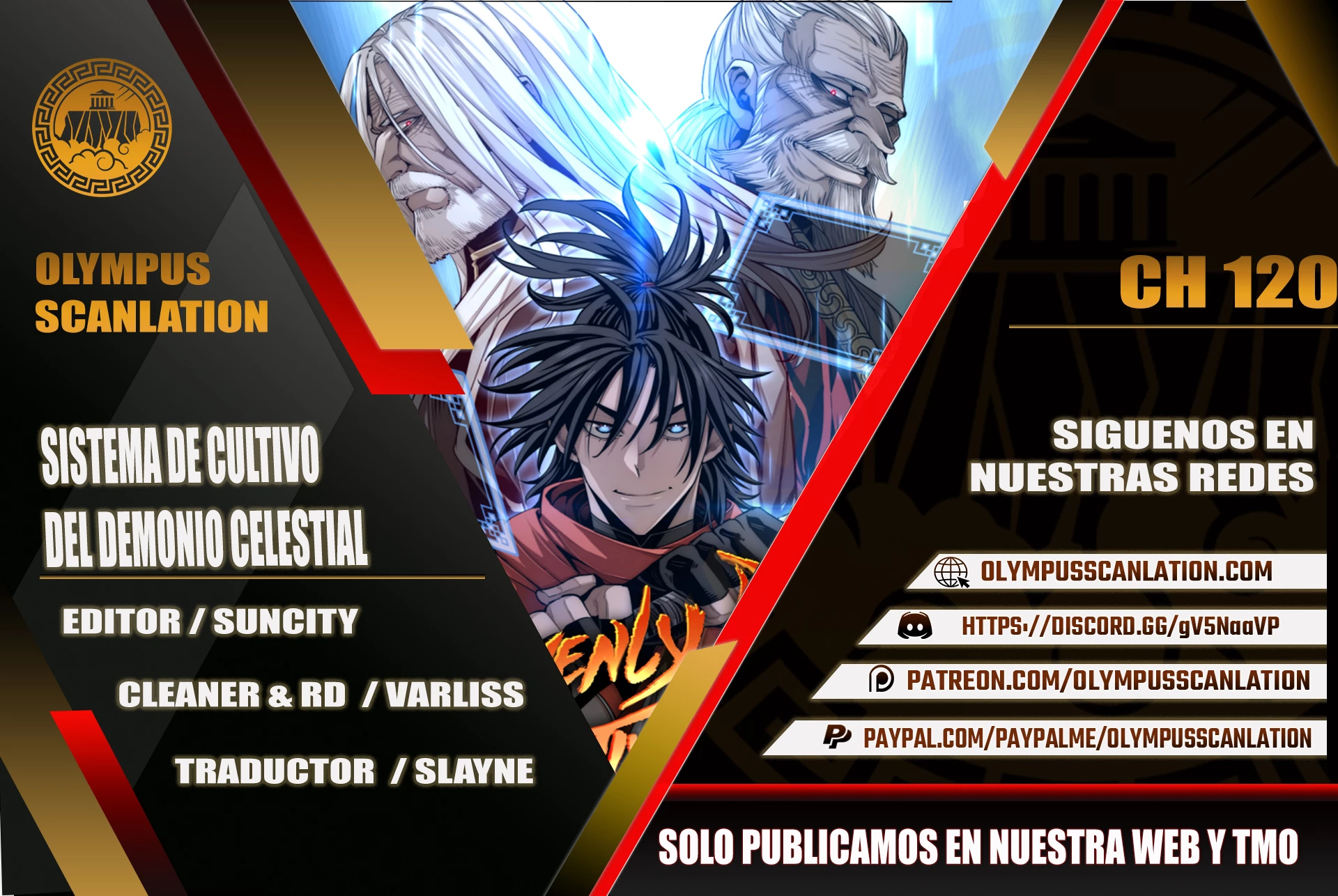 Sistema de cultivo del demonio celestial  > Capitulo 120 > Page 01