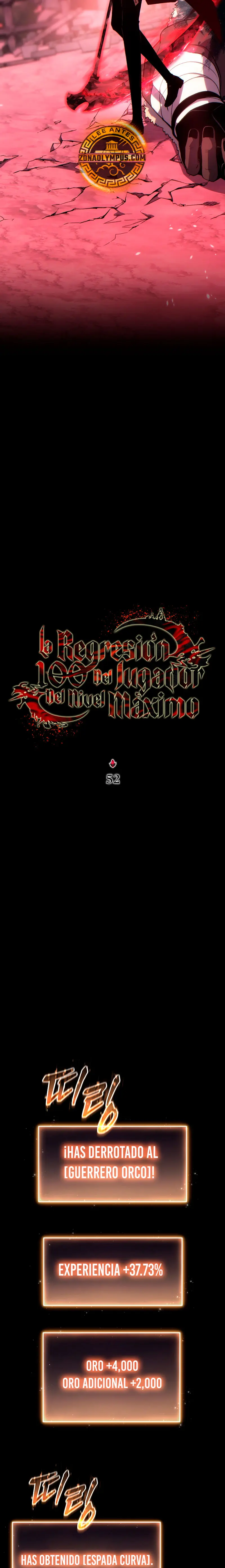 La regresión 100 del jugador de nivel máximo > Capitulo 52 > Page 31