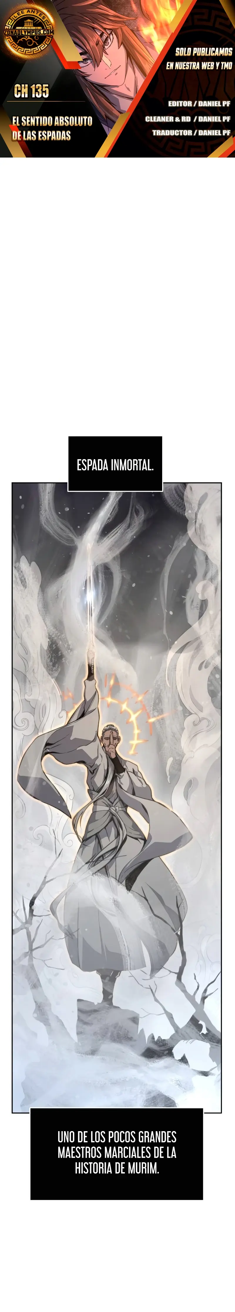 El Sentido Absoluto de las Espadas > Capitulo 135 > Page 01