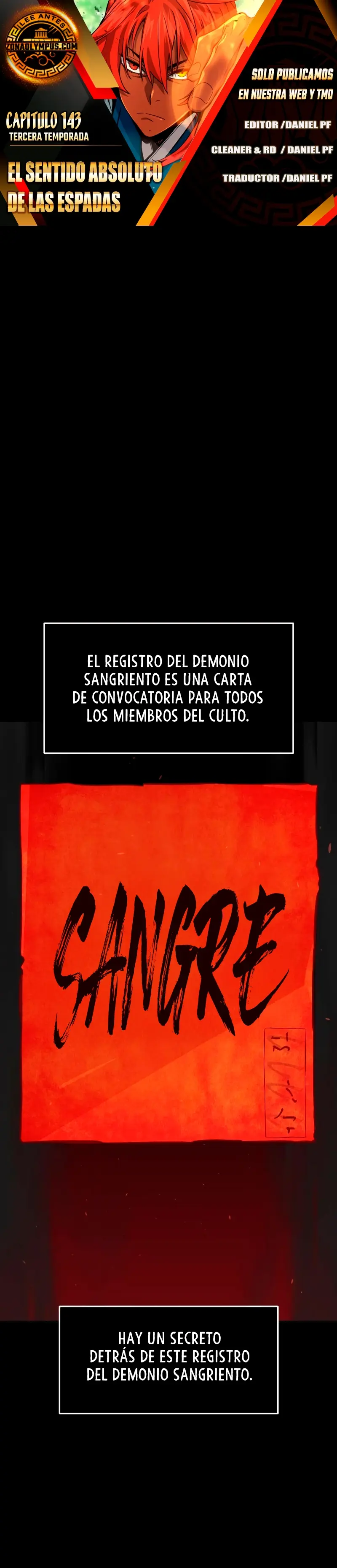 El Sentido Absoluto de las Espadas > Capitulo 143 > Page 01