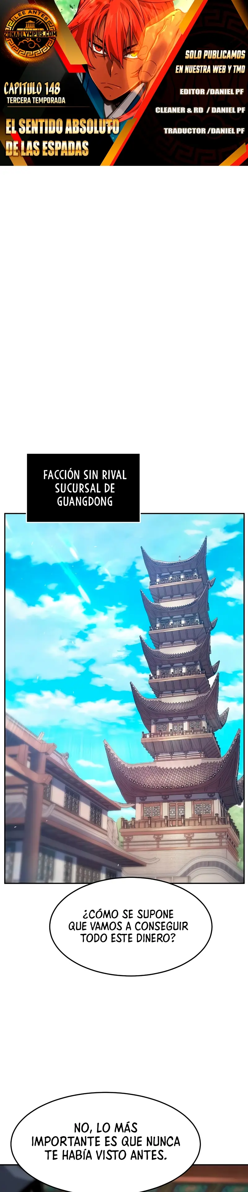 El Sentido Absoluto de las Espadas > Capitulo 148 > Page 01