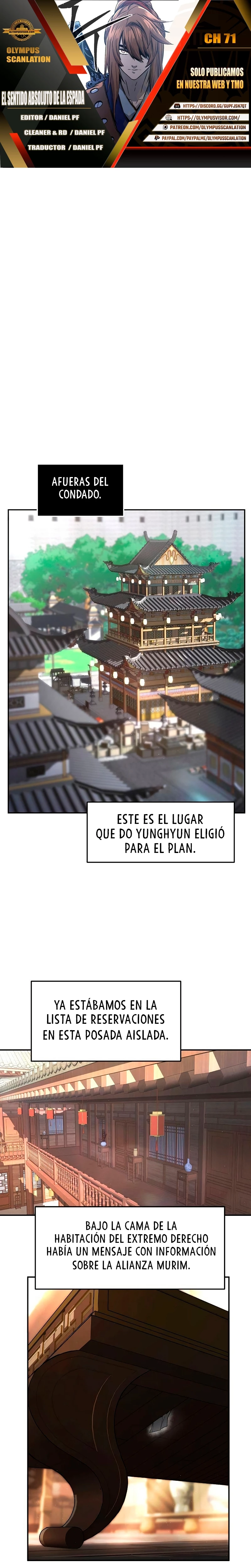 El Sentido Absoluto de las Espadas > Capitulo 71 > Page 01