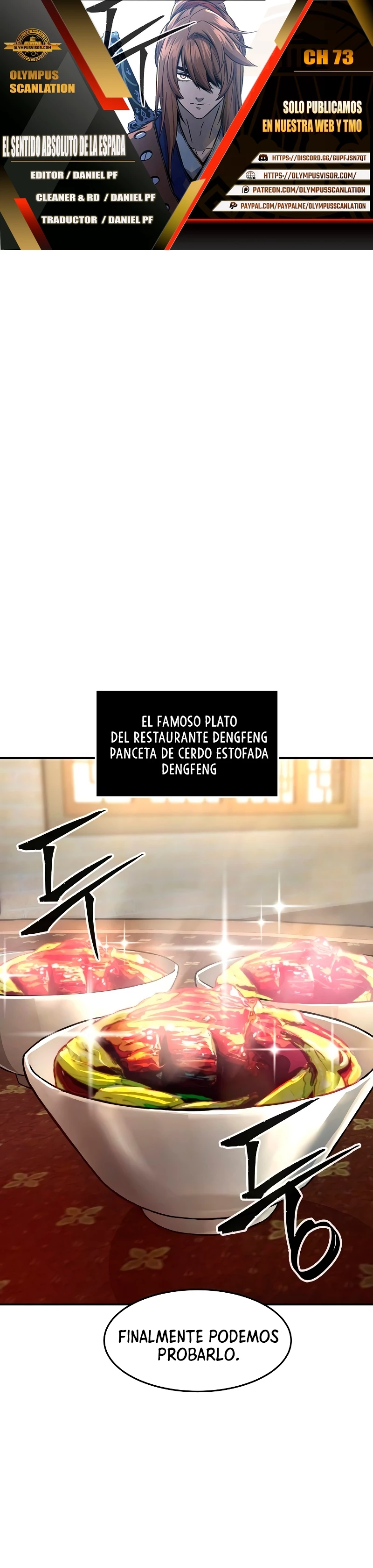 El Sentido Absoluto de las Espadas > Capitulo 73 > Page 01