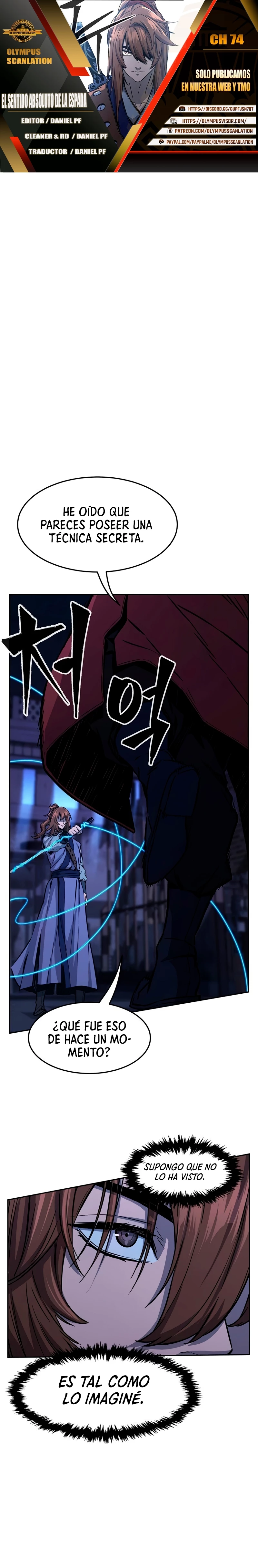 El Sentido Absoluto de las Espadas > Capitulo 74 > Page 01