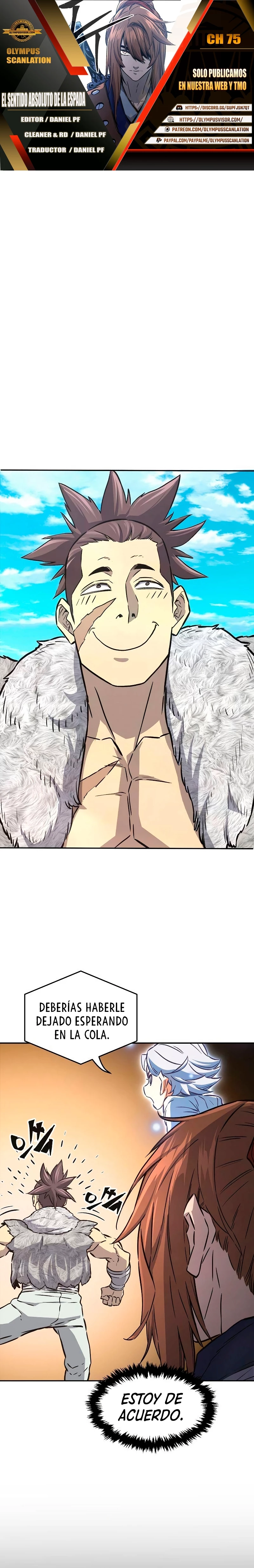 El Sentido Absoluto de las Espadas > Capitulo 75 > Page 01