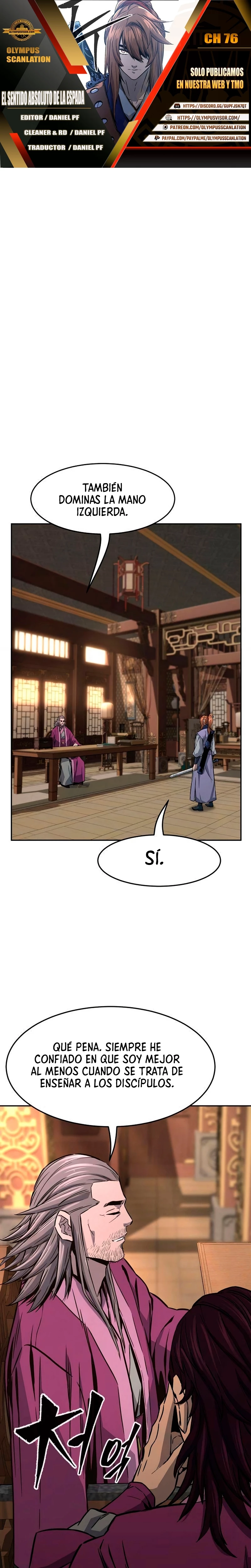 El Sentido Absoluto de las Espadas > Capitulo 76 > Page 01