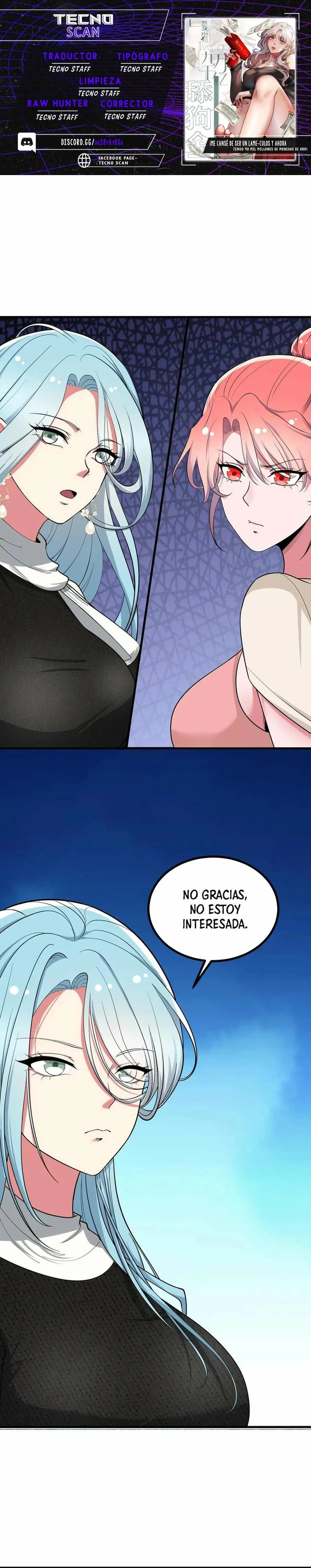 Me cansé de ser un lame-culos y Ahora Tengo 90 mil millones de monedas de oro > Capitulo 455 > Page 01