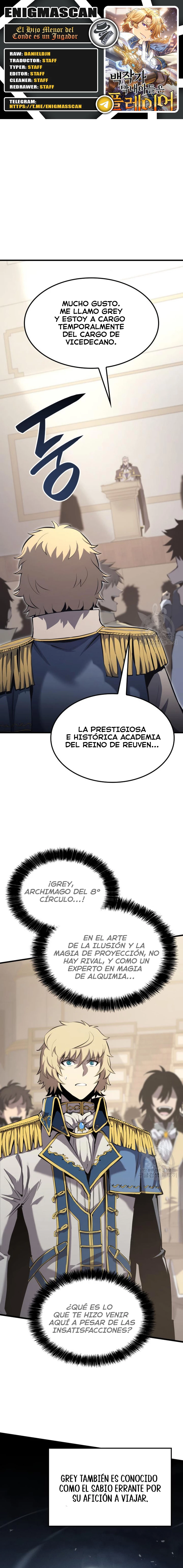 El Hijo Menor Del Conde Es Un Jugador > Capitulo 25 > Page 01