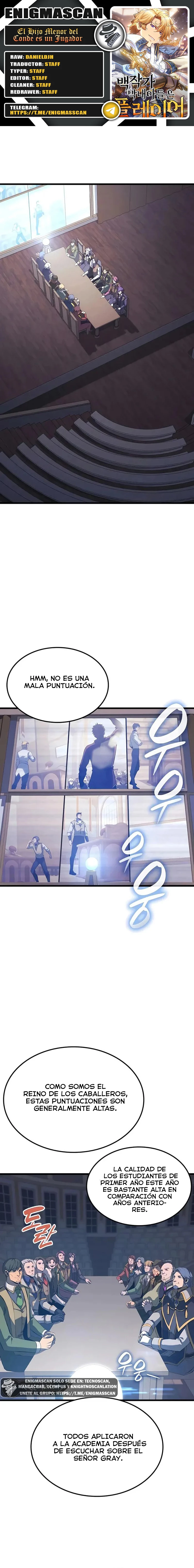El Hijo Menor Del Conde Es Un Jugador > Capitulo 26 > Page 01