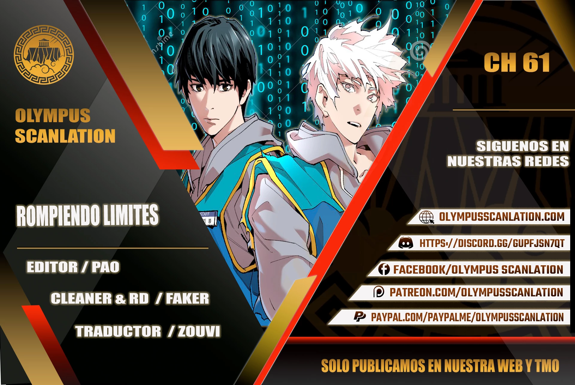 Rompiendo Limites > Capitulo 61 > Page 01