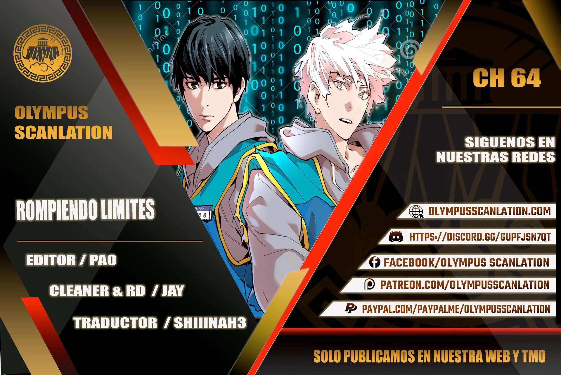 Rompiendo Limites > Capitulo 64 > Page 01
