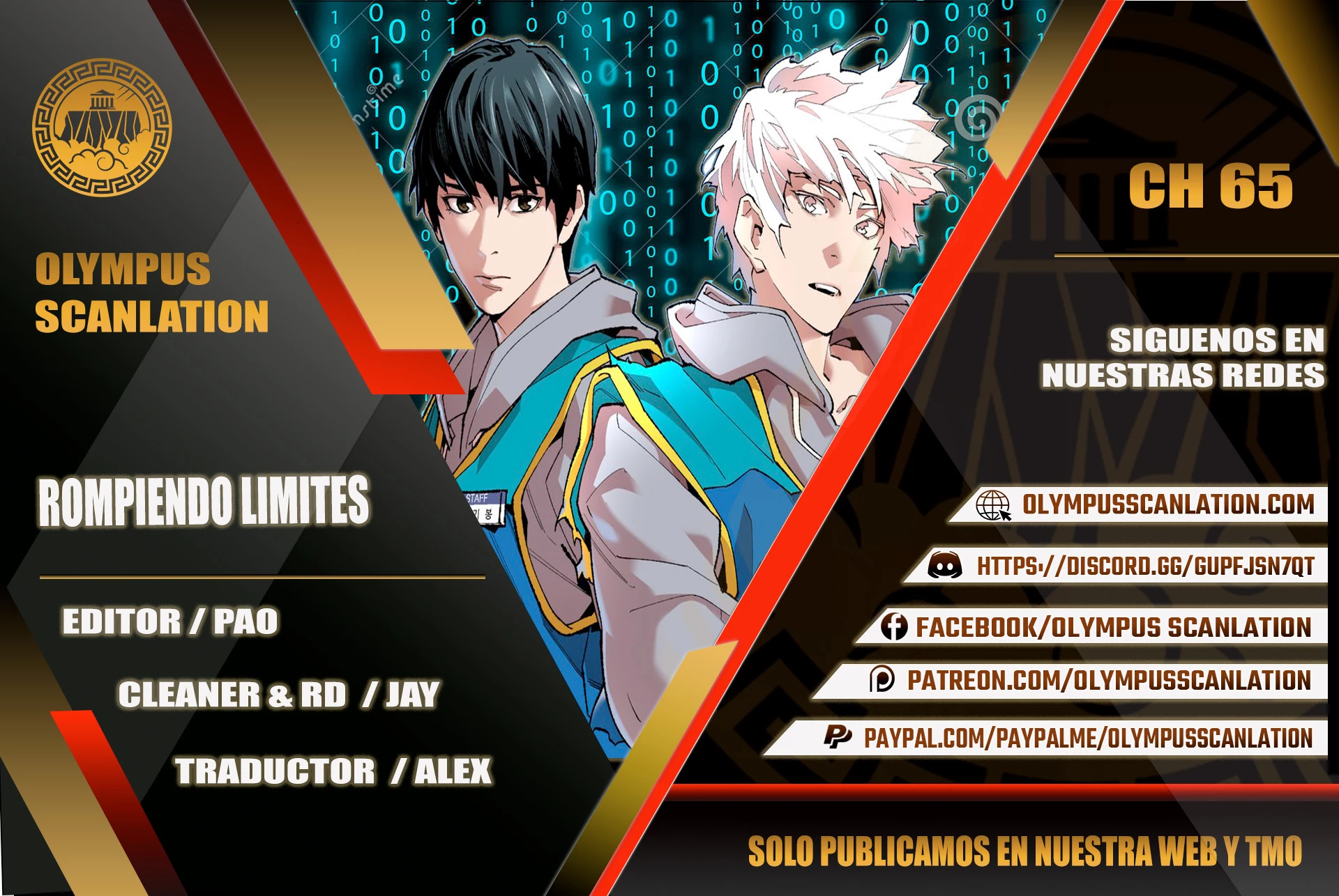 Rompiendo Limites > Capitulo 65 > Page 01