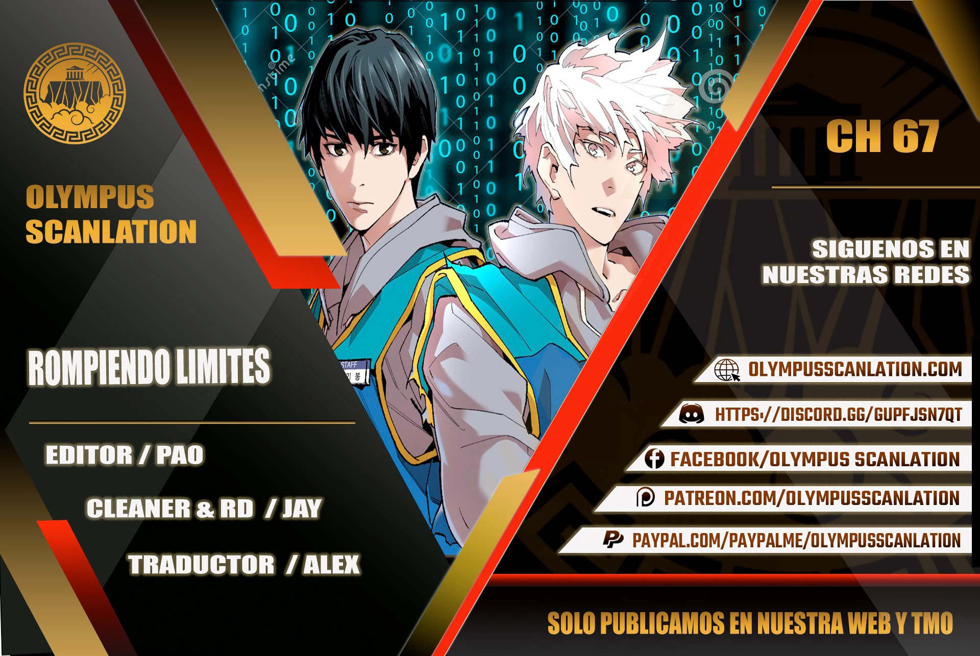 Rompiendo Limites > Capitulo 67 > Page 01