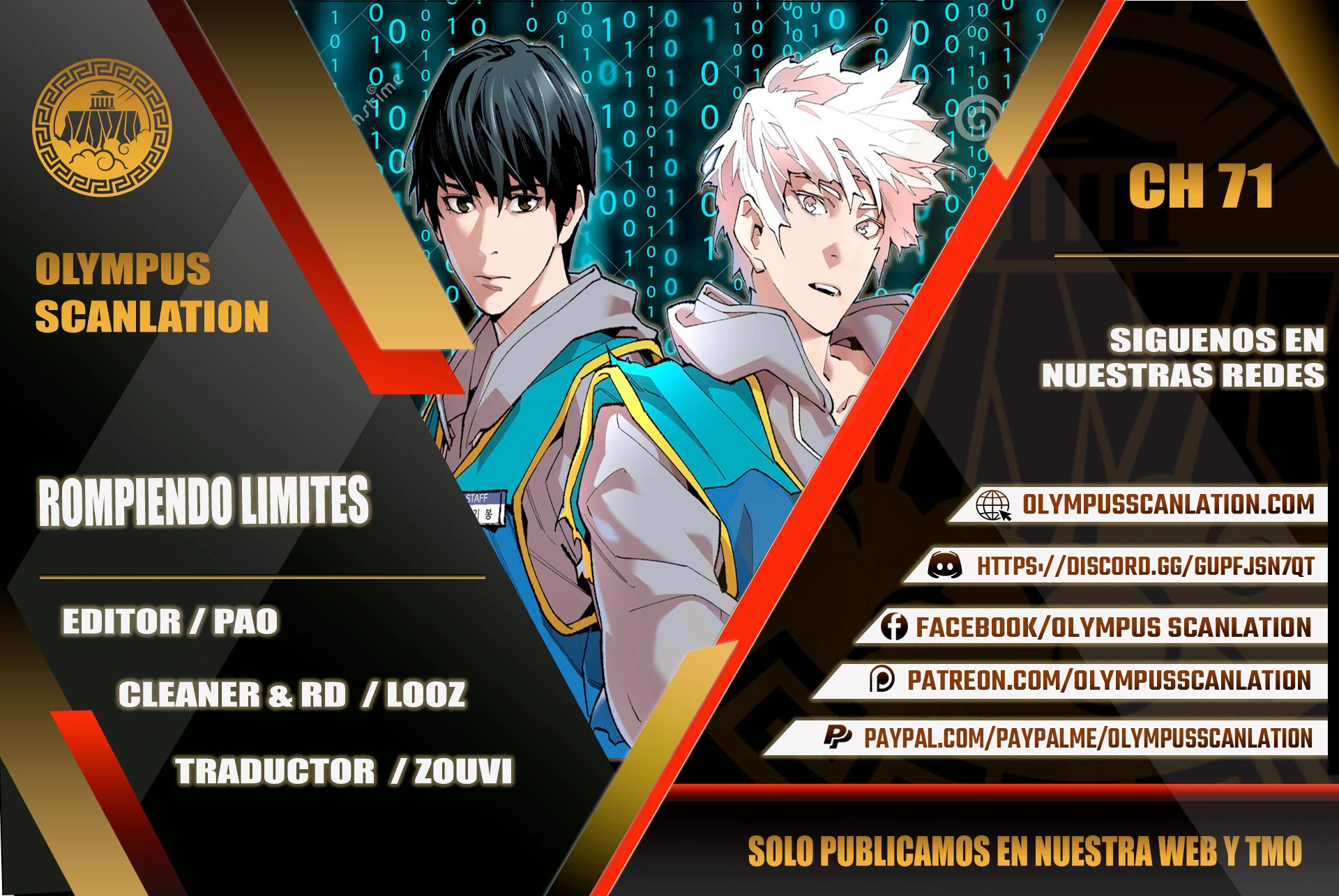 Rompiendo Limites > Capitulo 71 > Page 01