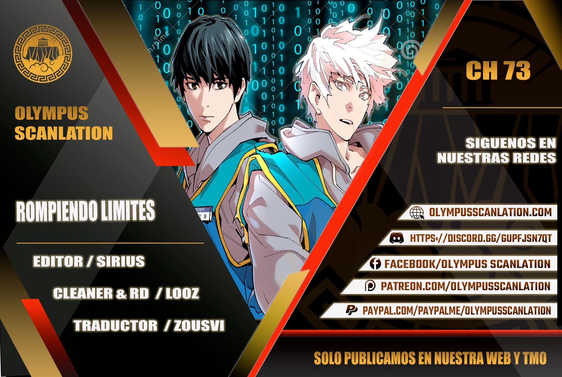 Rompiendo Limites > Capitulo 73 > Page 01
