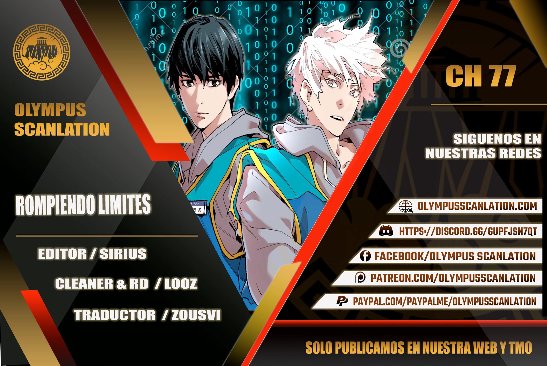 Rompiendo Limites > Capitulo 77 > Page 01