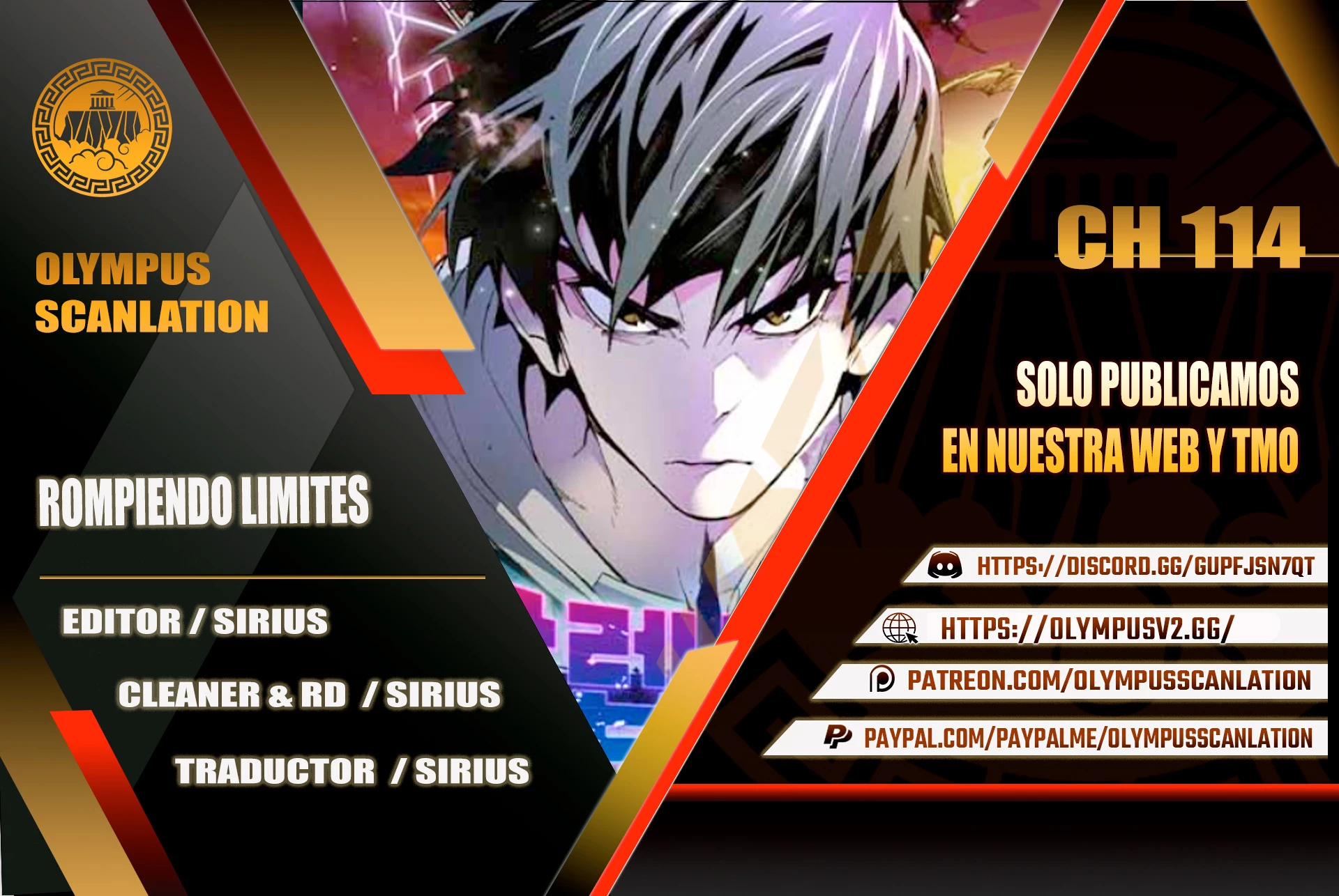 Rompiendo Limites > Capitulo 114 > Page 01