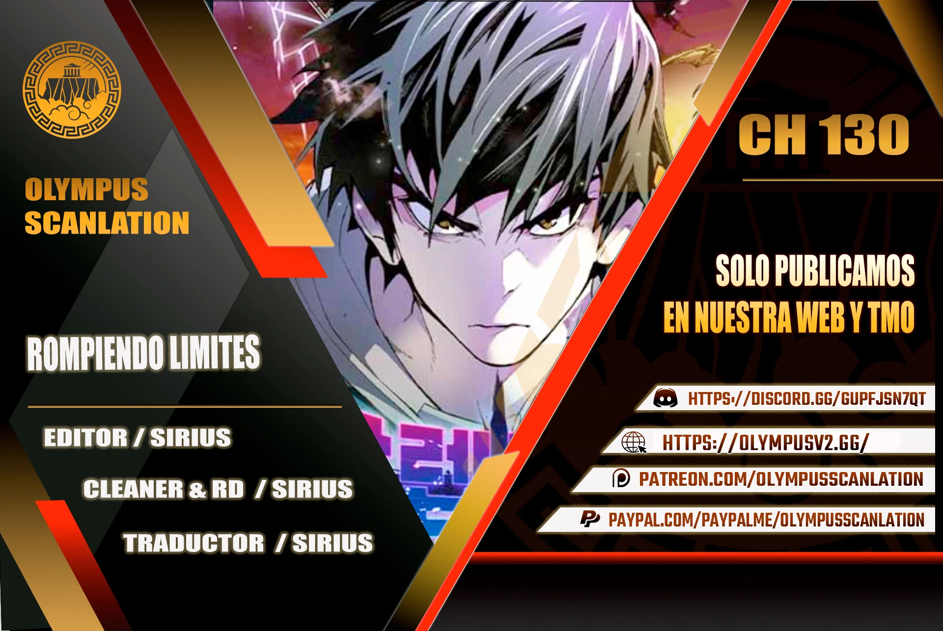 Rompiendo Limites > Capitulo 130 > Page 01