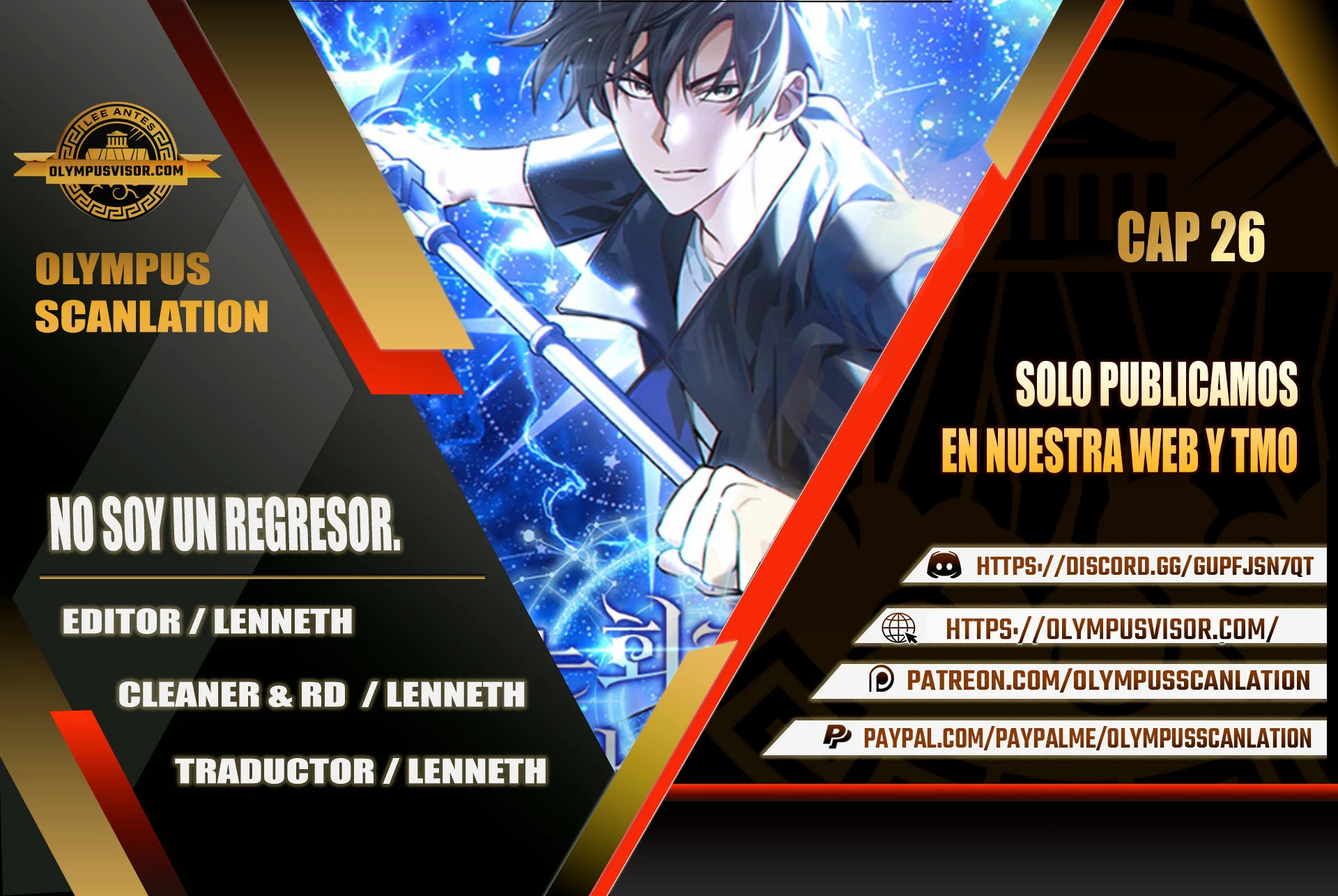 No soy un regresor > Capitulo 26 > Page 01