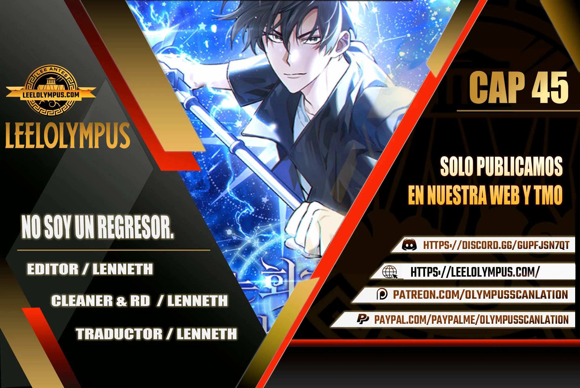 No soy un regresor > Capitulo 45 > Page 01