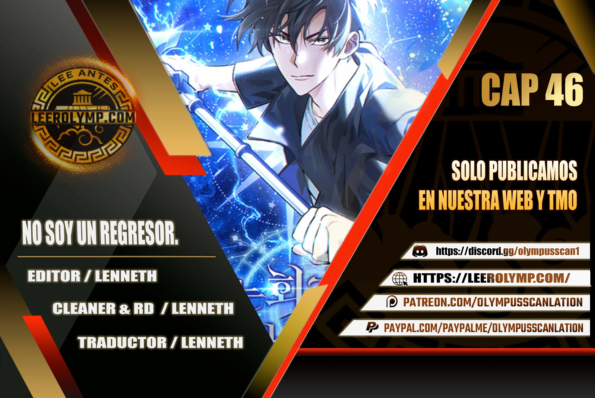 No soy un regresor > Capitulo 46 > Page 01