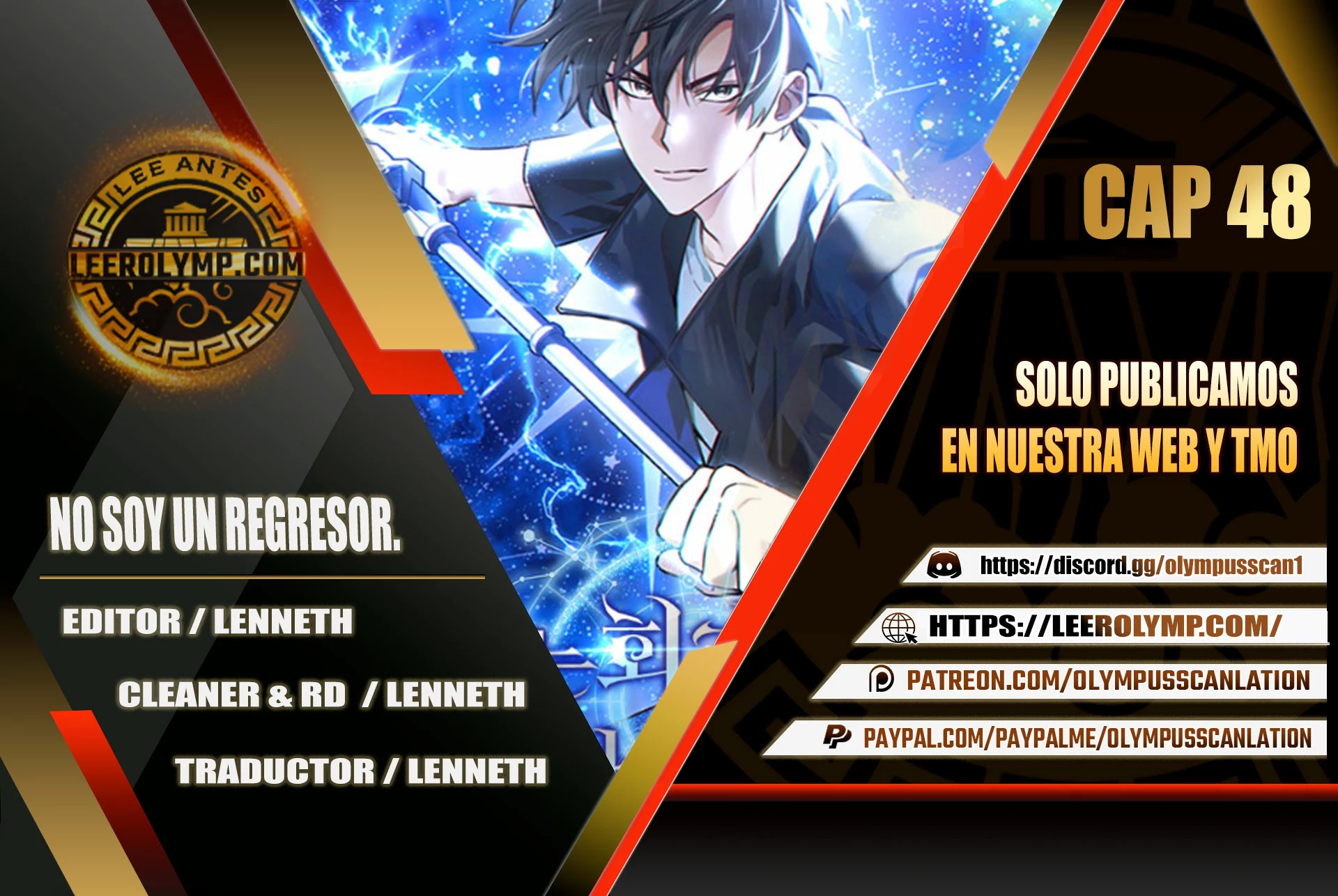 No soy un regresor > Capitulo 48 > Page 01