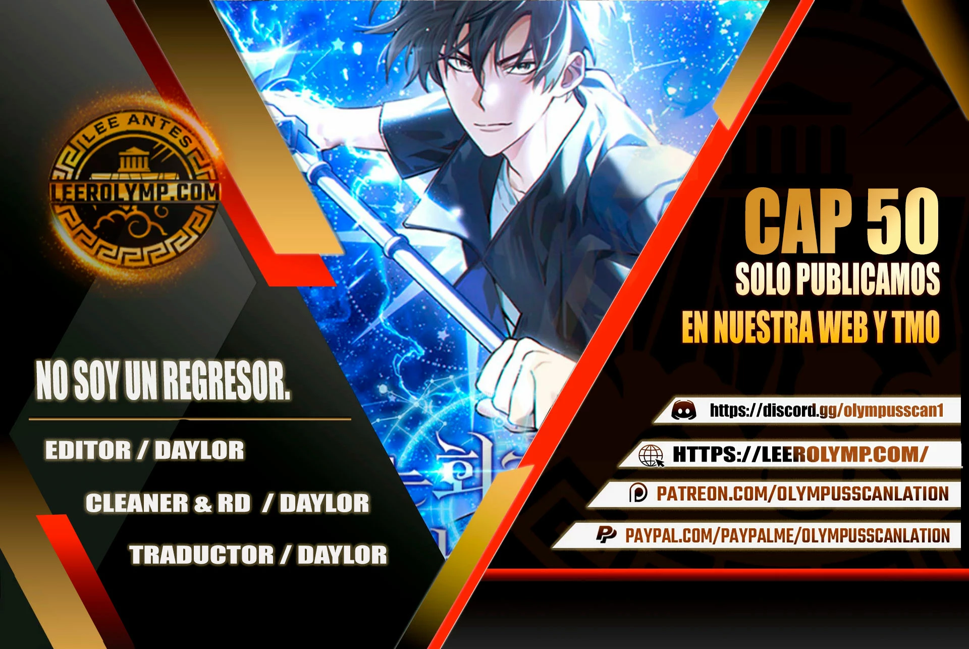 No soy un regresor > Capitulo 50 > Page 01
