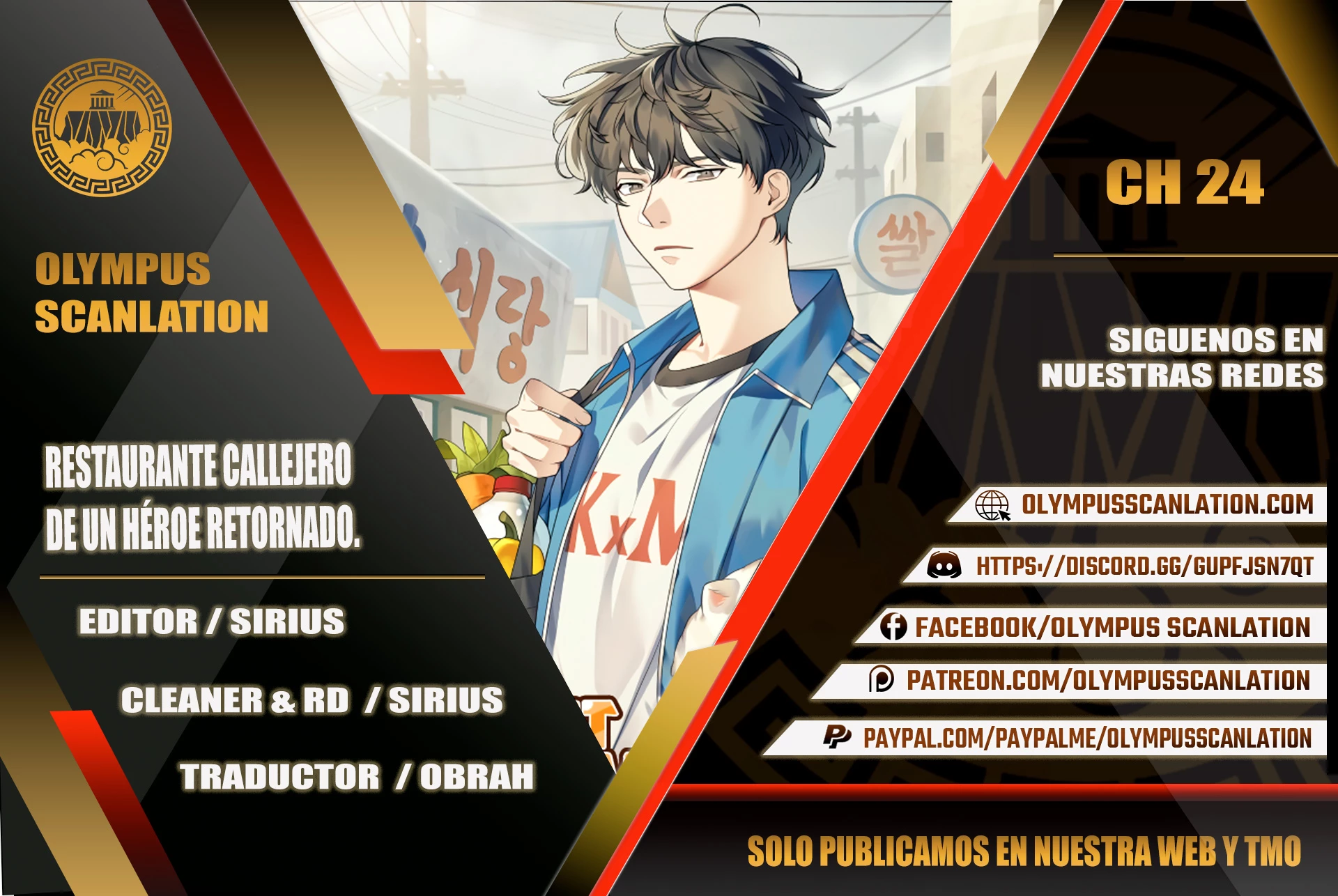 Restaurante callejero de un héroe retornado. > Capitulo 24 > Page 01