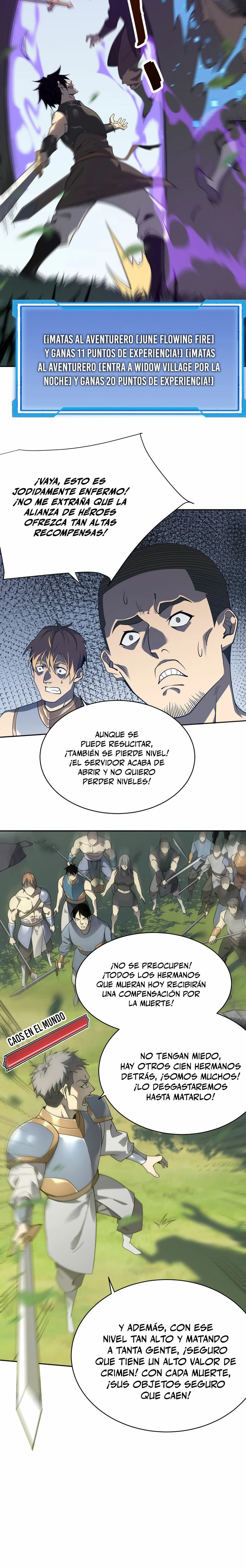 Me volví enemigo de todo el servidor por ser demasiado descuidado > Capitulo 4 > Page 21