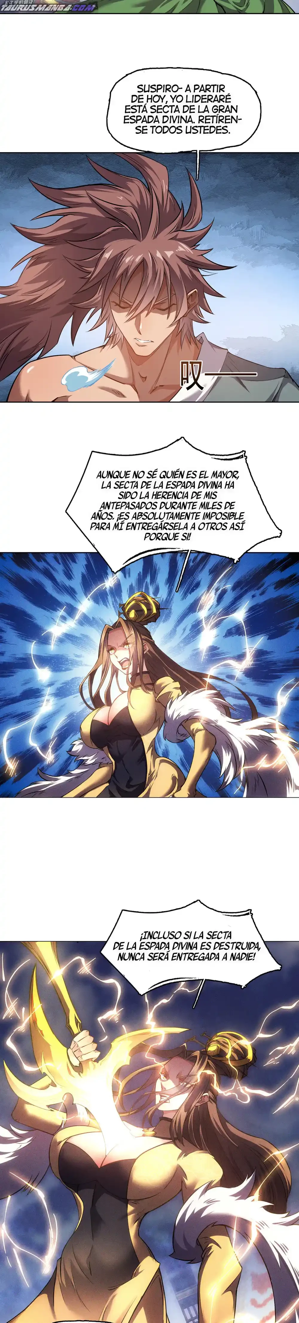 	 Tengo una espada que puede cortar el cielo y la tierra. > Capitulo 3 > Page 141