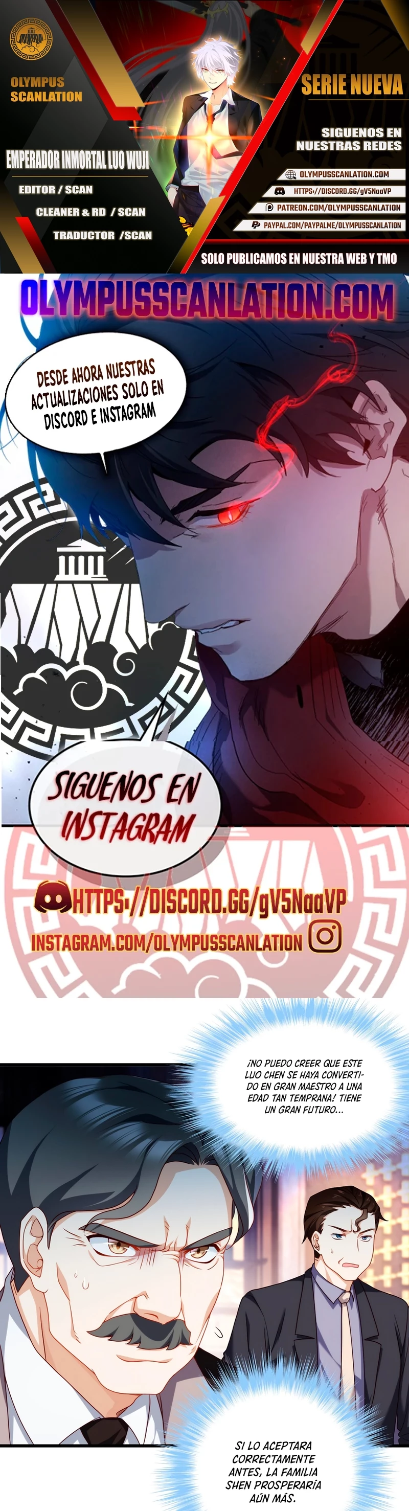 Emperador Inmortal Luo Wuji > Capitulo 136 > Page 01