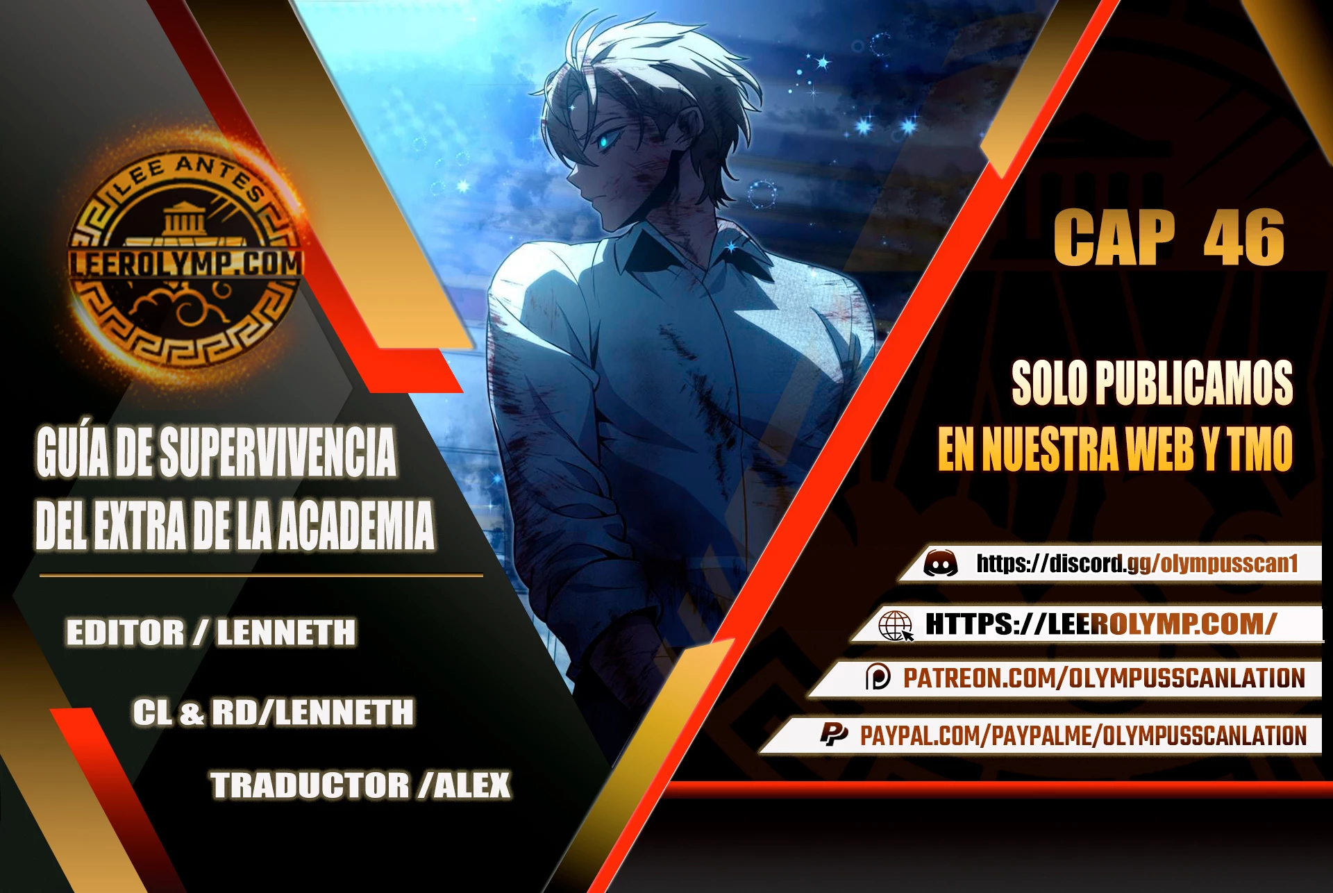 Guia de supervivencia del extra de la academia > Capitulo 46 > Page 01