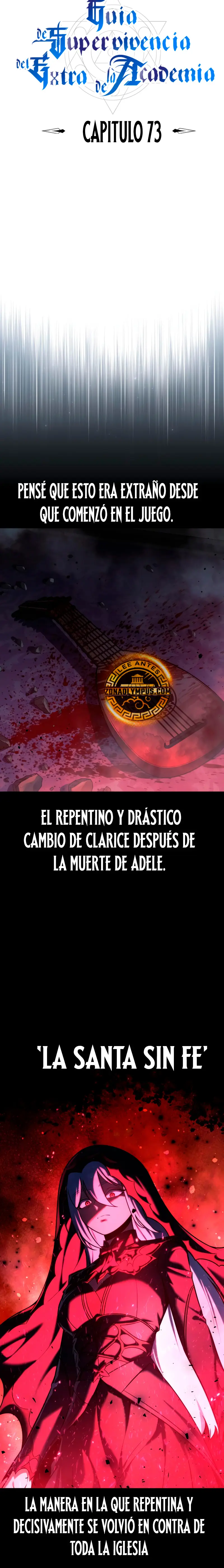 Guia de supervivencia del extra de la academia > Capitulo 73 > Page 101