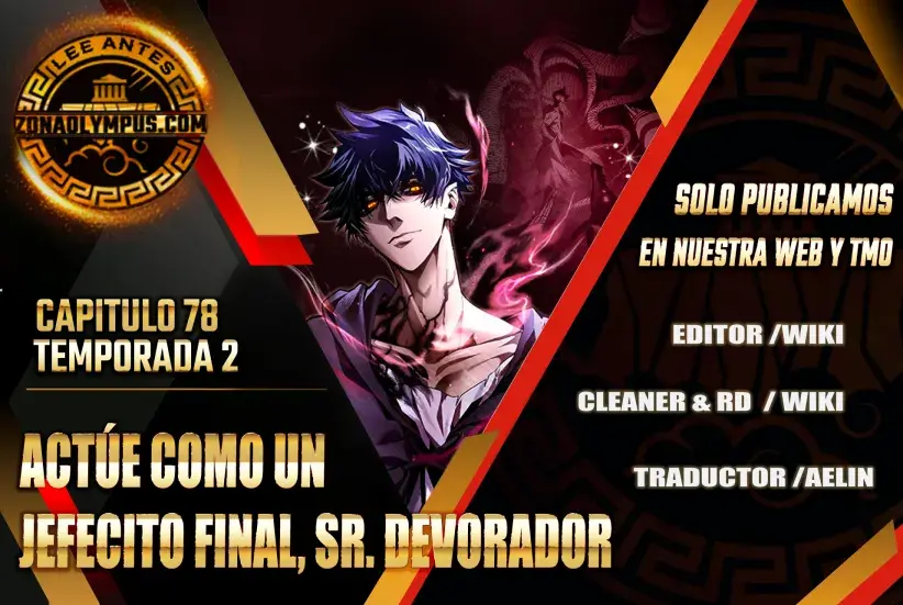 Actúe como un jefecito final, Sr. devorador > Capitulo 78 > Page 11