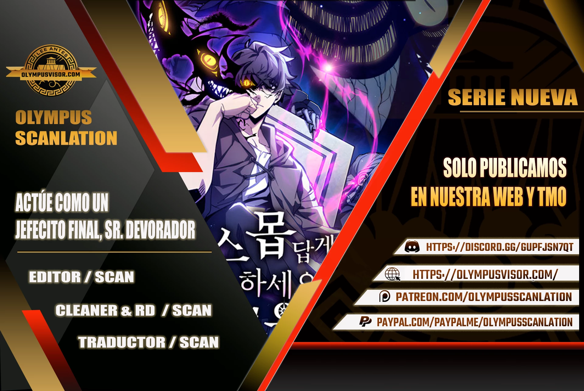 *Actúe como un jefecito final, Sr. devorador > Capitulo 15 > Page 01
