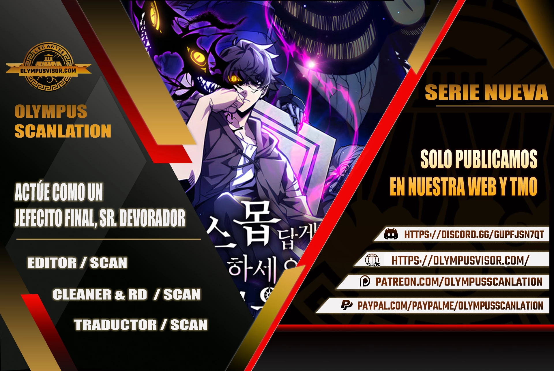 *Actúe como un jefecito final, Sr. devorador > Capitulo 14 > Page 01