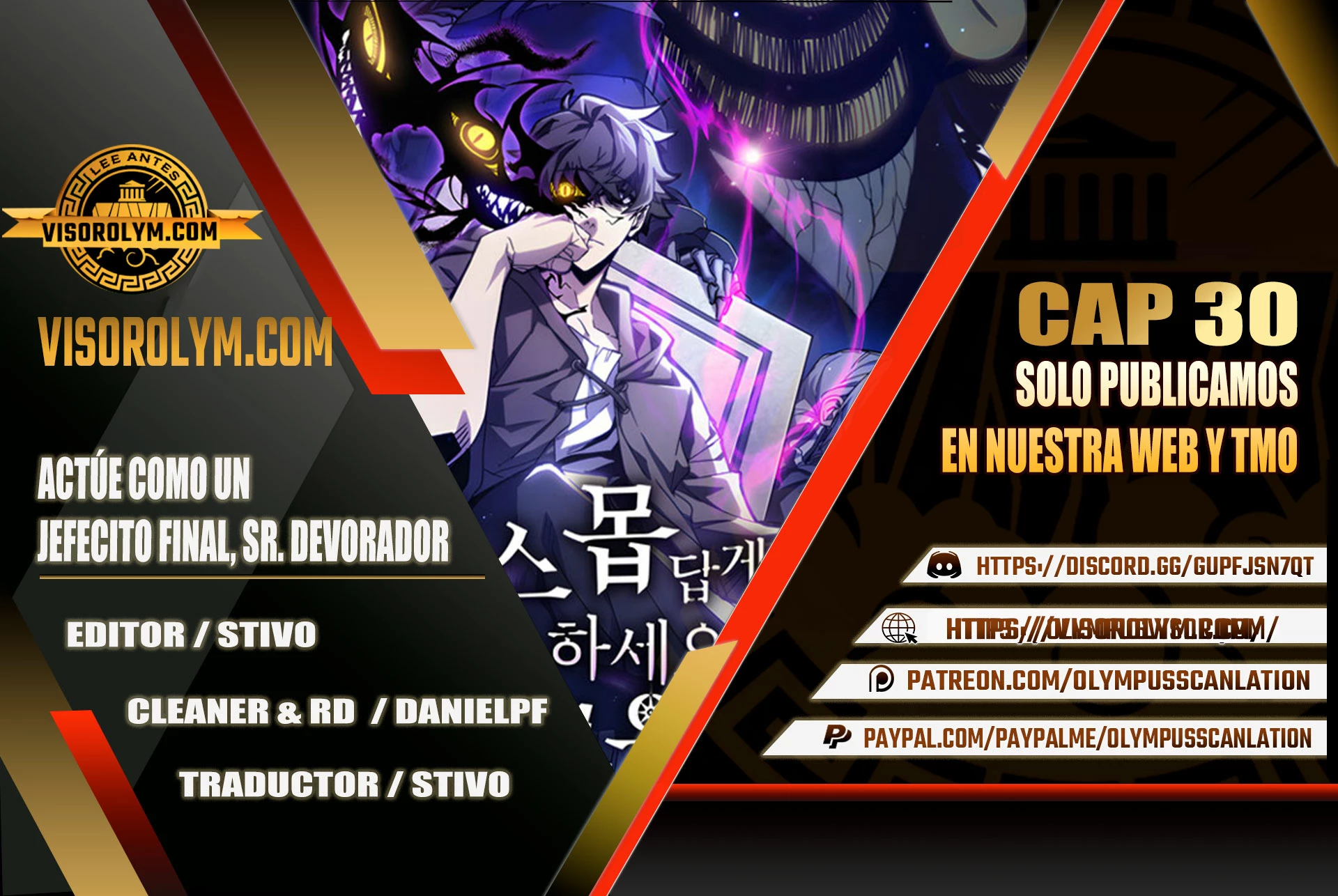 *Actúe como un jefecito final, Sr. devorador > Capitulo 30 > Page 01