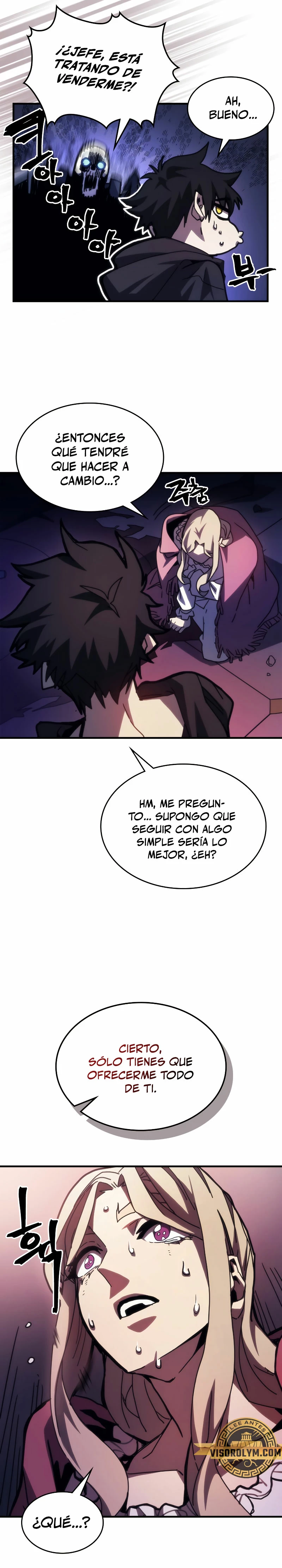 *Actúe como un jefecito final, Sr. devorador > Capitulo 35 > Page 91