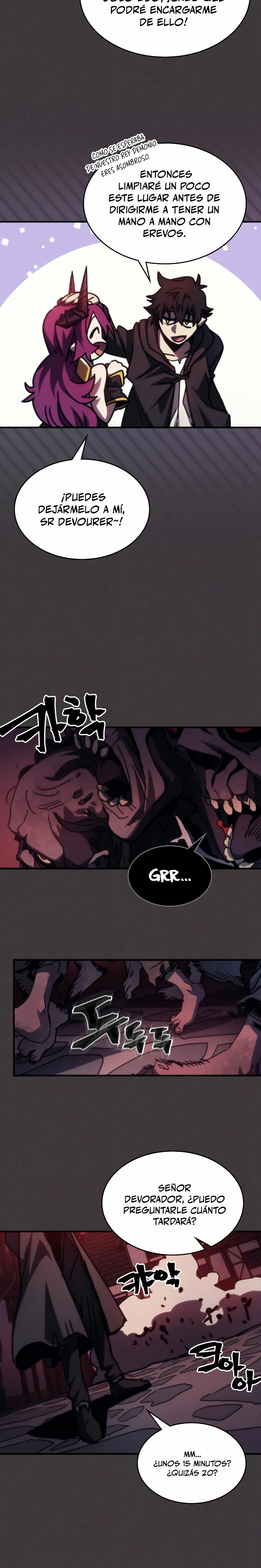 *Actúe como un jefecito final, Sr. devorador > Capitulo 36 > Page 221