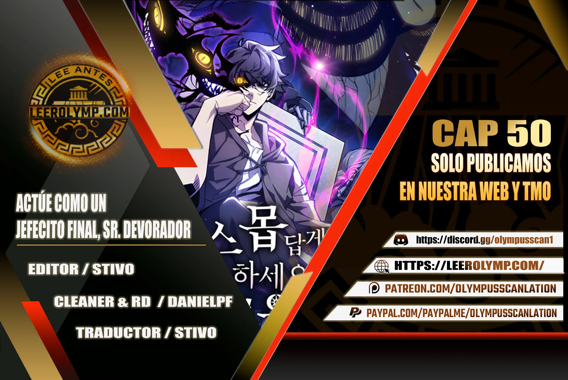 Actúe como un jefecito final, Sr. devorador > Capitulo 50 > Page 01