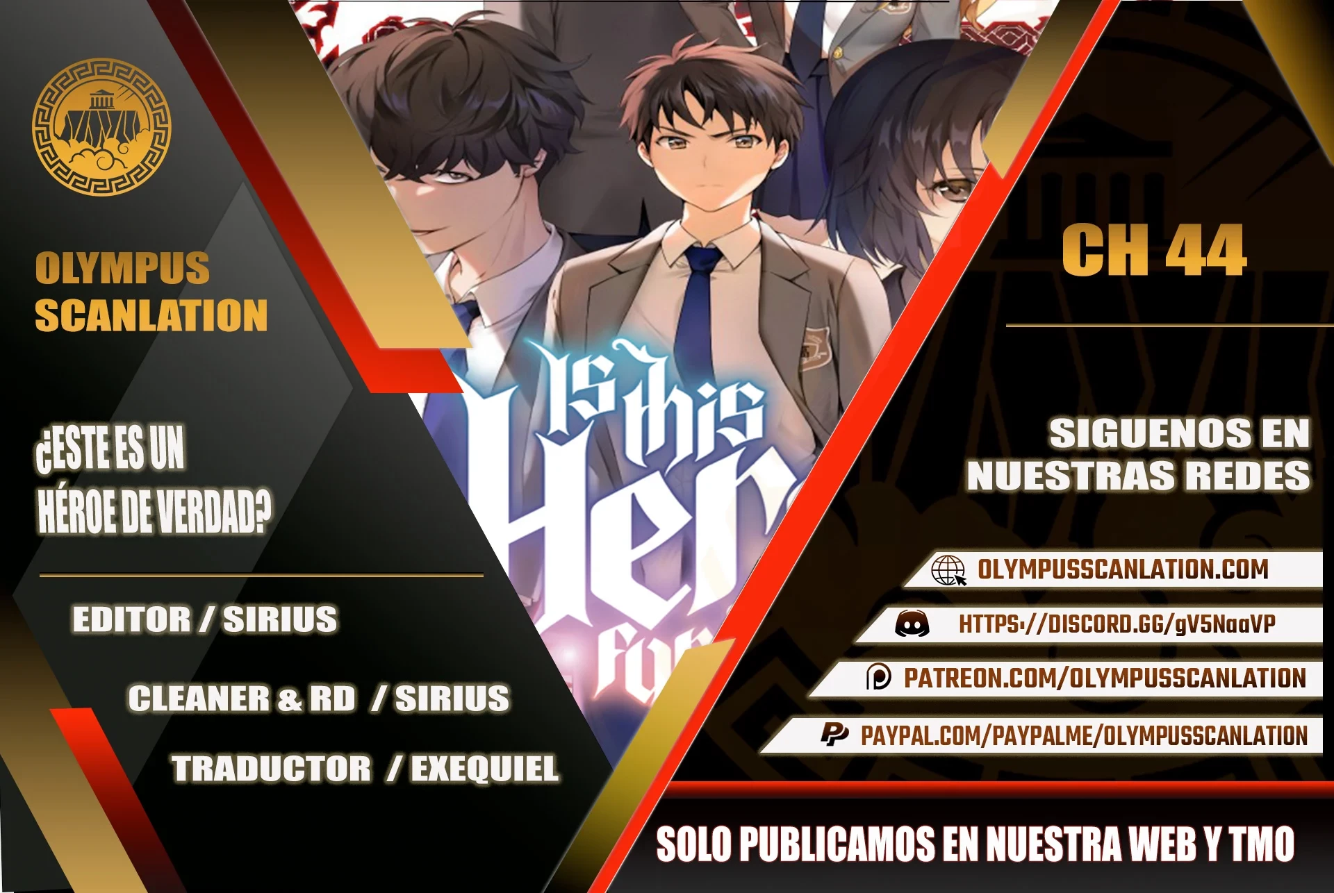 ¿Es un héroe de verdad? > Capitulo 44 > Page 01