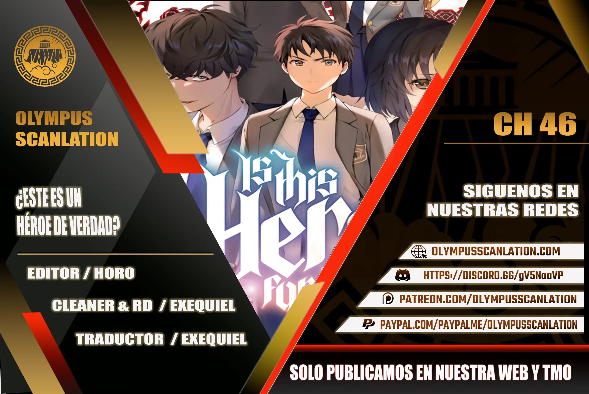 ¿Es un héroe de verdad? > Capitulo 46 > Page 01