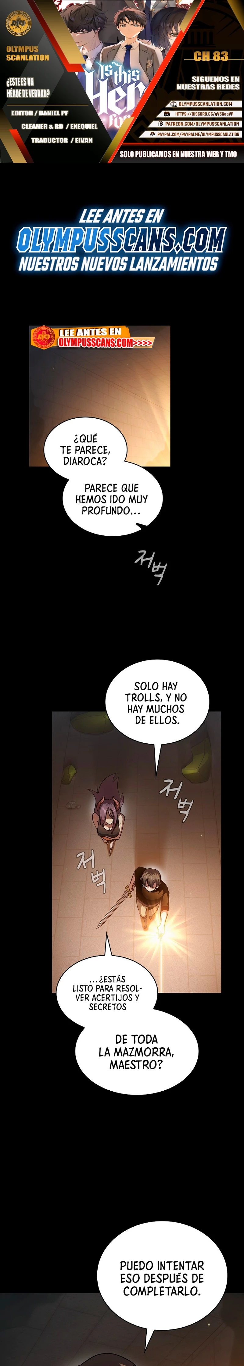 ¿Es un héroe de verdad? > Capitulo 83 > Page 01