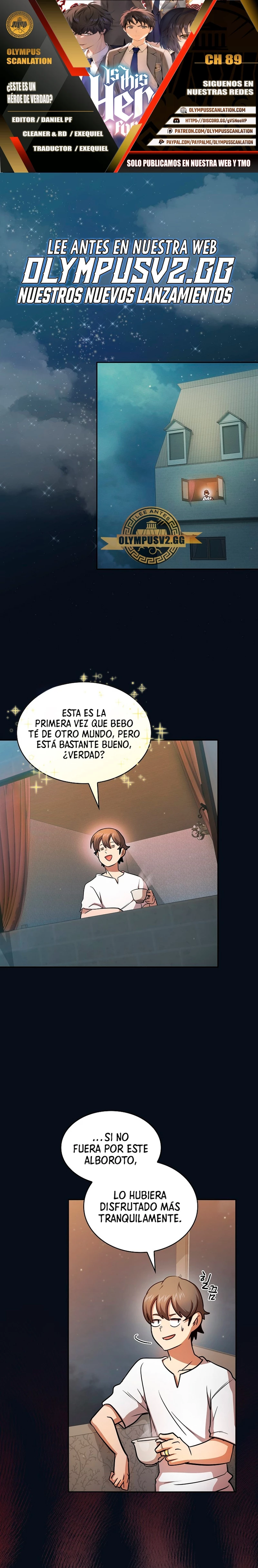 ¿Es un héroe de verdad? > Capitulo 89 > Page 01